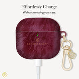 Kendra Scott Cherry Lacquer Pearl - AirPods 4 & 5