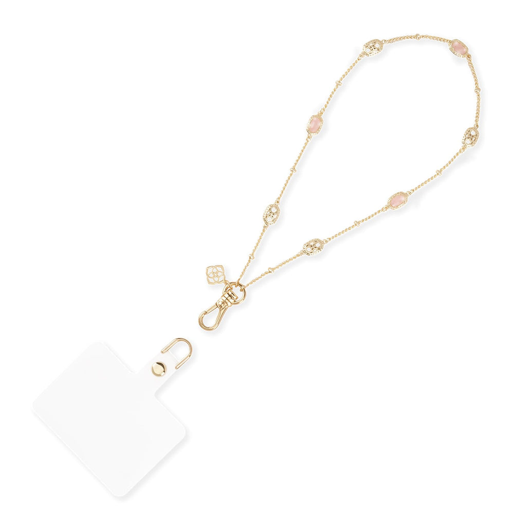 Kendra Scott Phone Wristlet Emilie Filigree Rose Quartz
#color_emilie filigree rose quartz