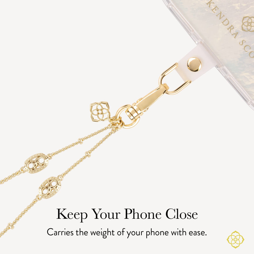 Keep your Phone Close, carries the weight of your phone with ease
#color_emilie filigree rose quartz