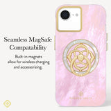 Seamless MagSafe Compatibility, Built-in magnets allow for wireless charging and accessorizing.  