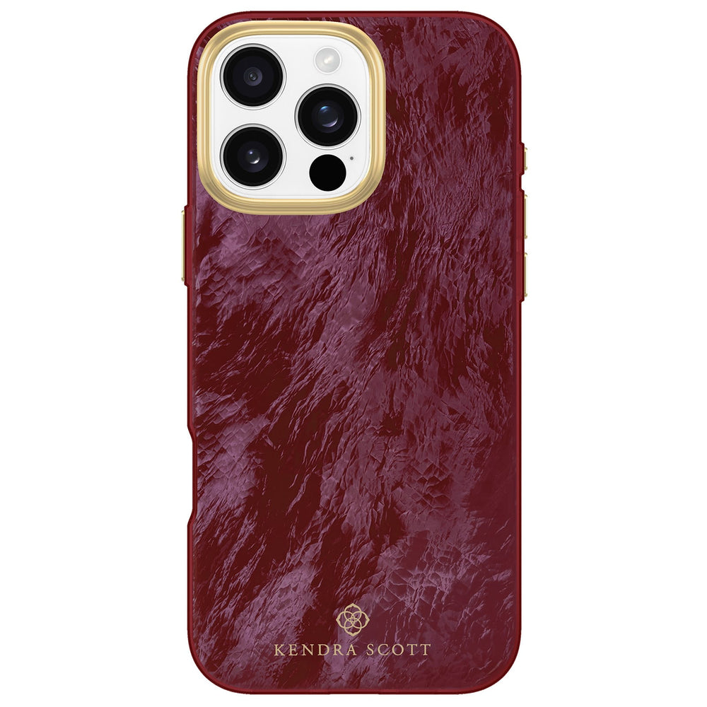 Kendra Scott Cherry Lacquer Pearl MagSafe - iPhone 16 Pro Max