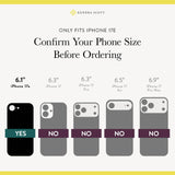 Only Fits iPhone 17e/16e , confirm your phone size before ordering, 6.1 " iPhone 17e/16e 
