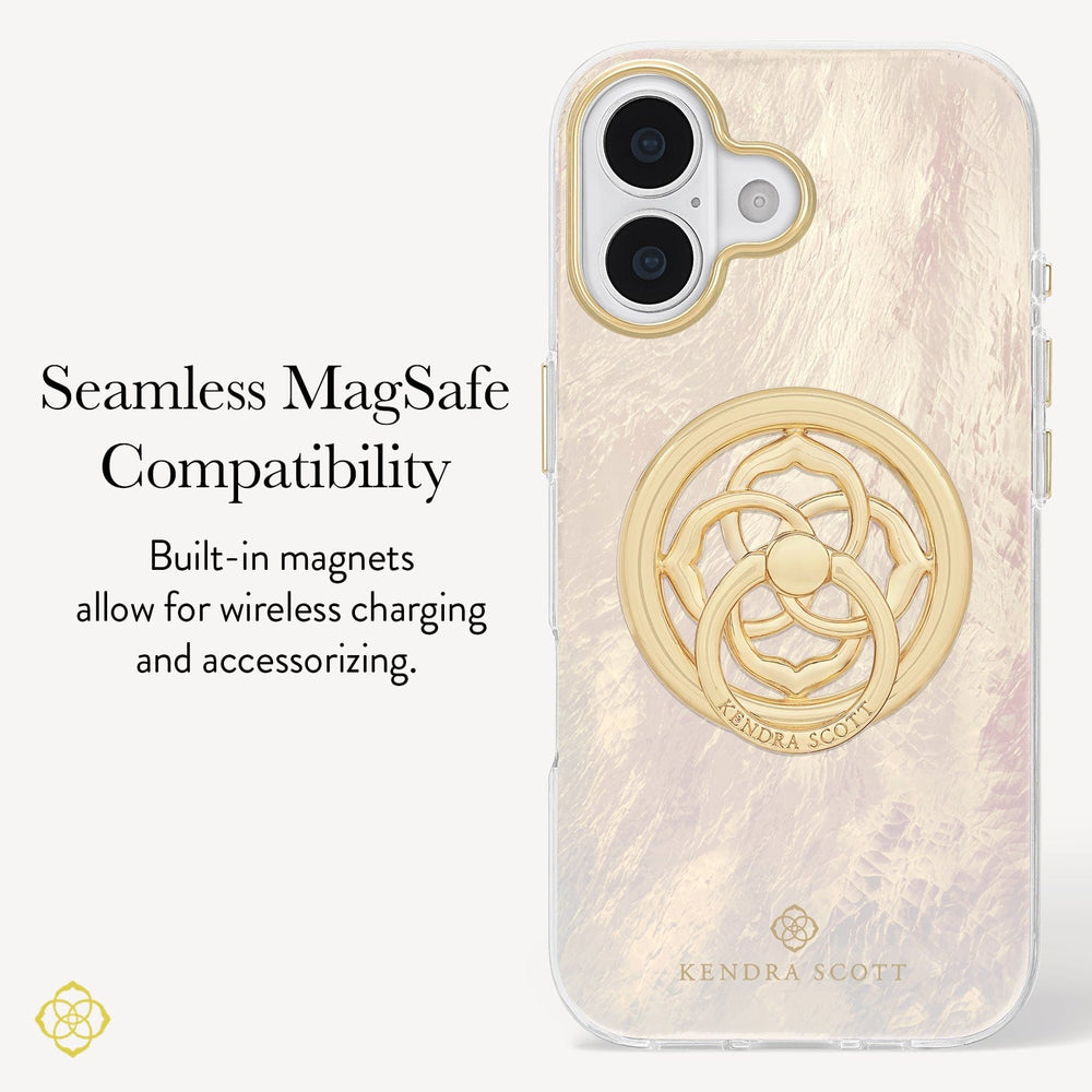 Seamless MagSafe Compatibility, Built-in magnets allow for wireless charging and accessorizing.  