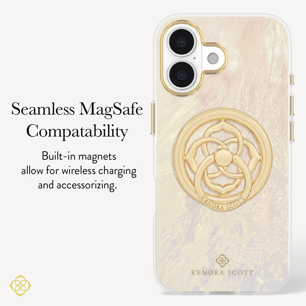 Seamless MagSafe Compatibility, Built-in magnets allow for wireless charging and accessorizing.  