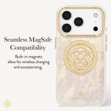 Seamless MagSafe Compatibility, Built-in magnets allow for wireless charging and accessorizing.  