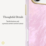 Thoughtful Details, Tactile buttons and a precise camera control cutout.