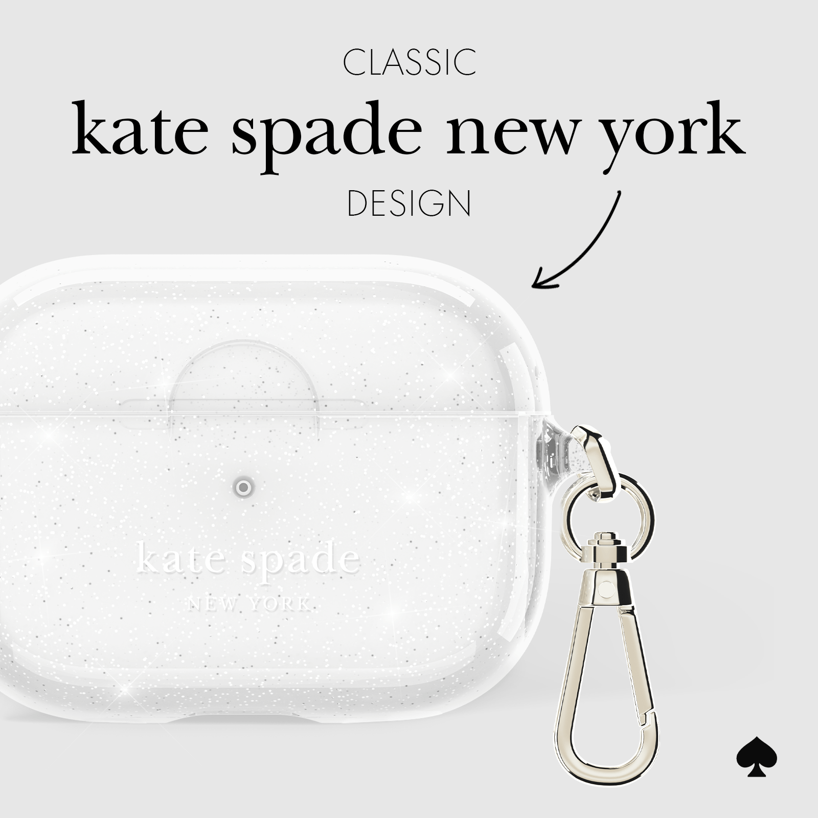 kate spade new york That Sparkle AirPods 4 Case - Thumbnail 3