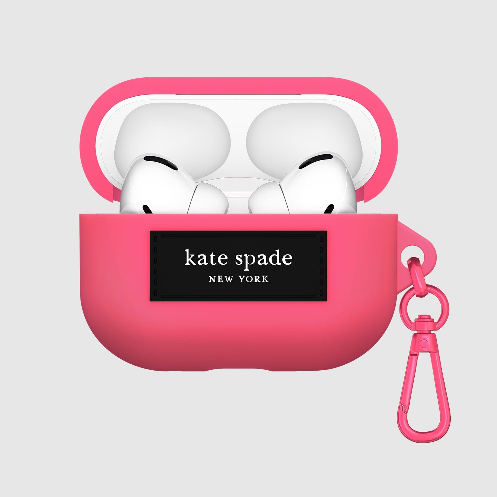 kate spade new york Silicone Pom Pom Pink - AirPods Pro 1 & 2