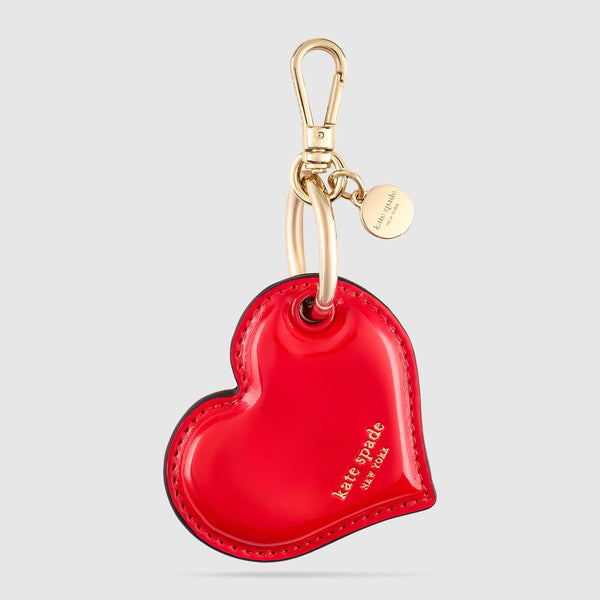 kate spade mini backpack keychain kate spade new york Heart Charm AirTag Keychain