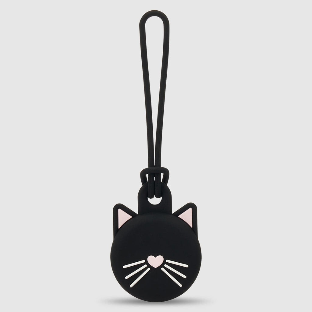 kate spade new york Black Cat AirTag Keychain Case