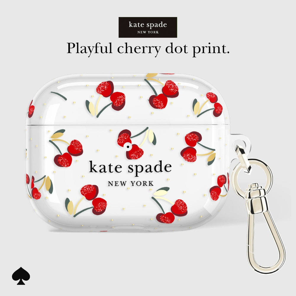 Playful cherry dot print