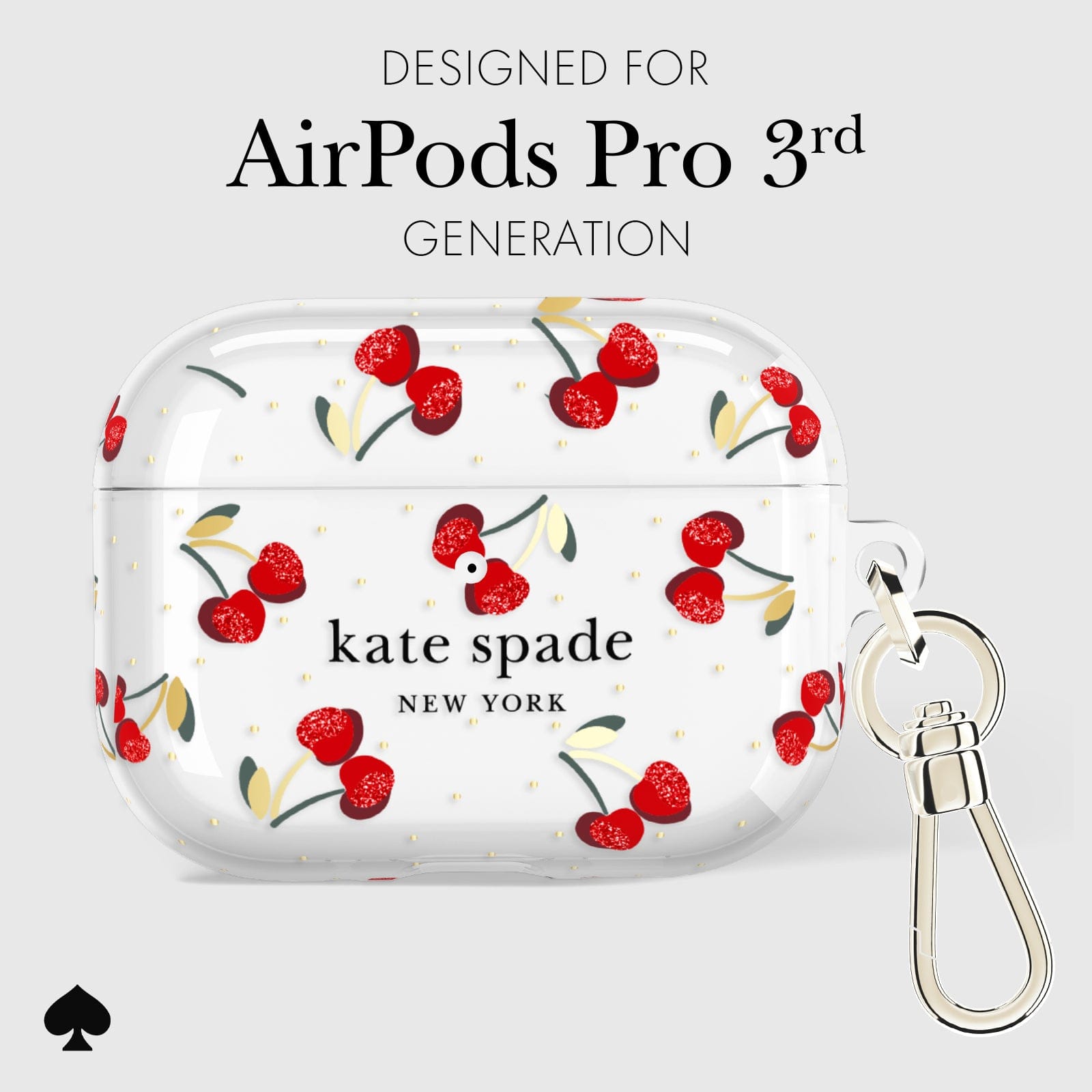 kate spade new york Cherry Dot AirPods Pro 3 Case - Thumbnail 4