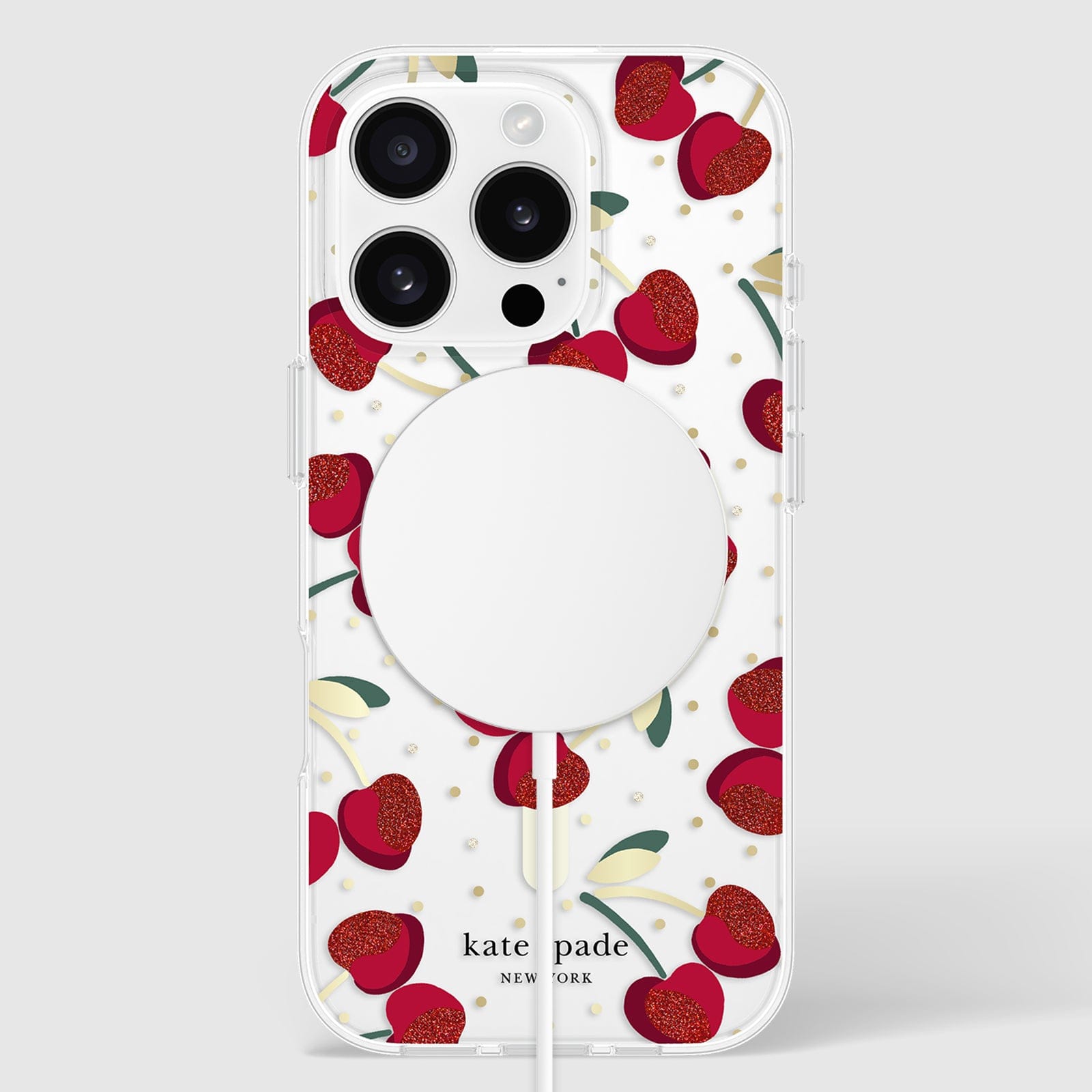 kate spade new york Cherry Dot MagSafe - iPhone 16 Pro
