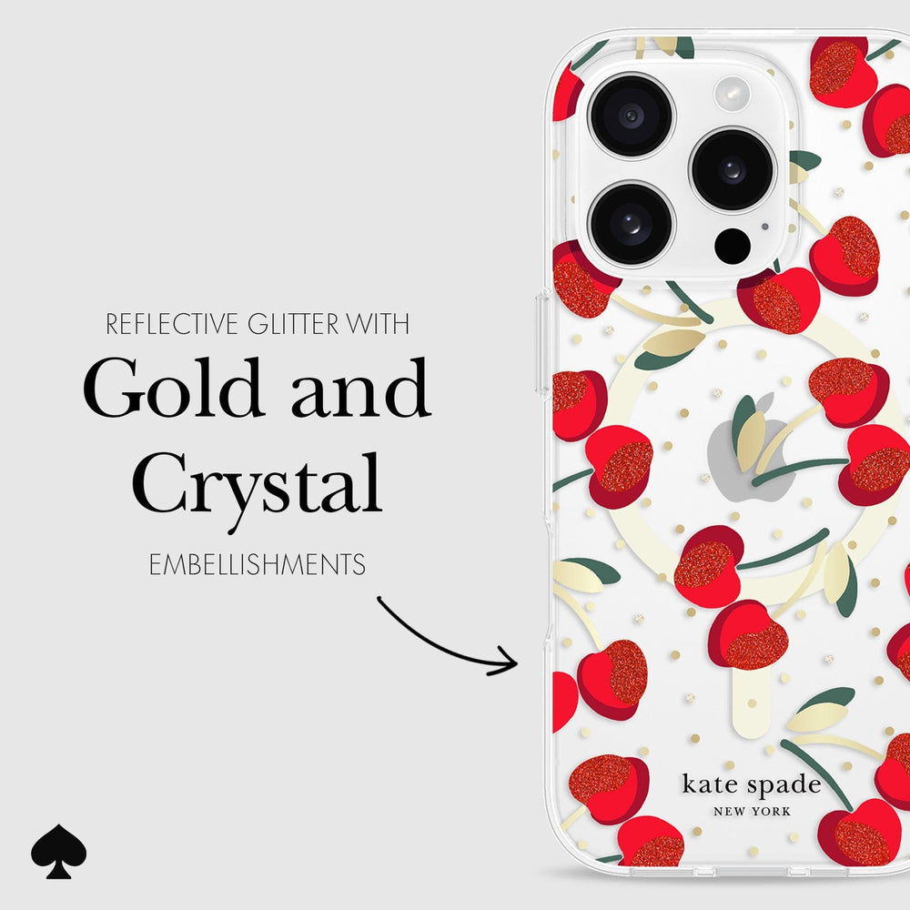 REFLECTIVE GLITTER WITH GOLD AND CRYSTAL EMBELLISHMENTS