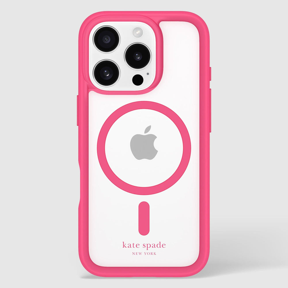 kate spade new york Ultra Protective Pom Pom Pink MagSafe - iPhone 16 Pro