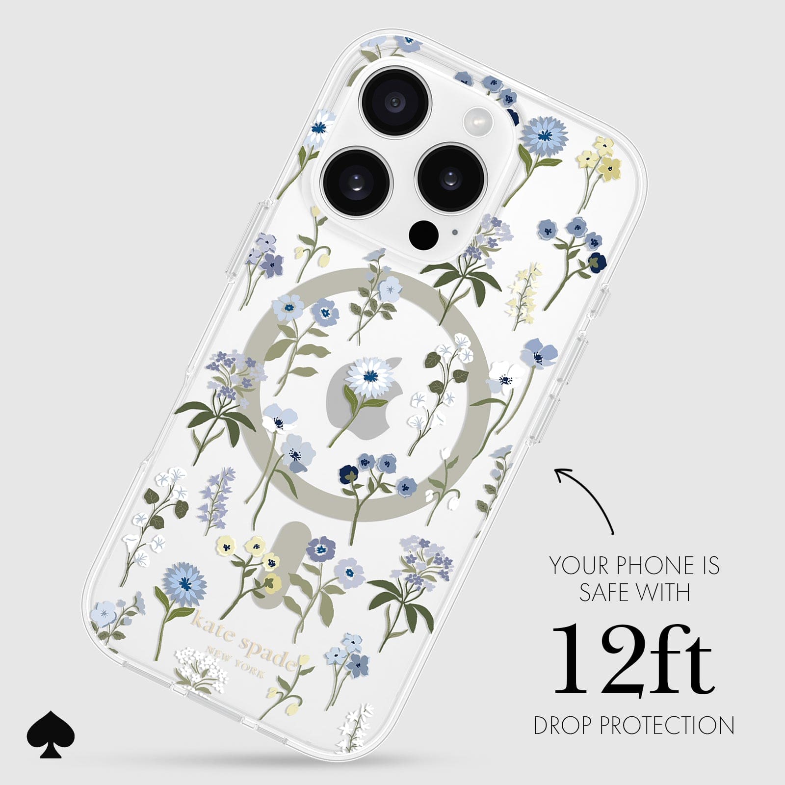 kate spade new york Precious Bloom MagSafe iPhone 16 Pro - Thumbnail 4