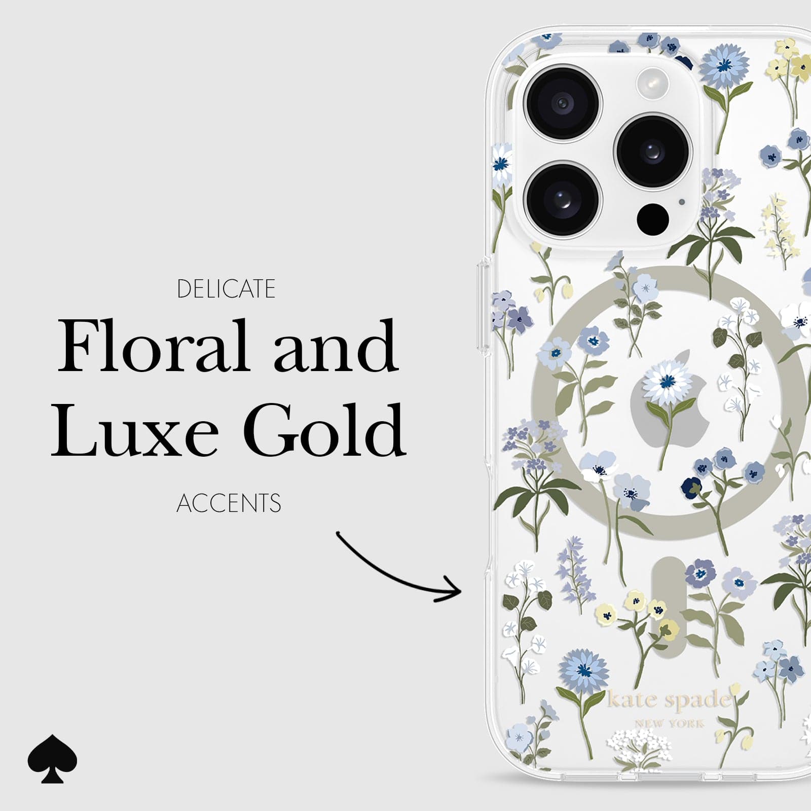 DELICATE FLORAL AND LUXE GOLD ACCENTS