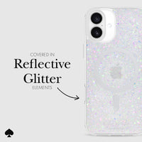kate spade new york Chunky Glitter MagSafe - iPhone 16 Plus