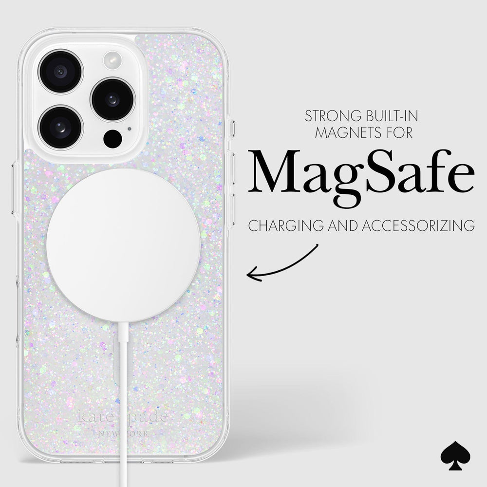STRONG BUILT IN MAGNETS FOR MAGSAFE CHARGING AND ACCESSORIZING
