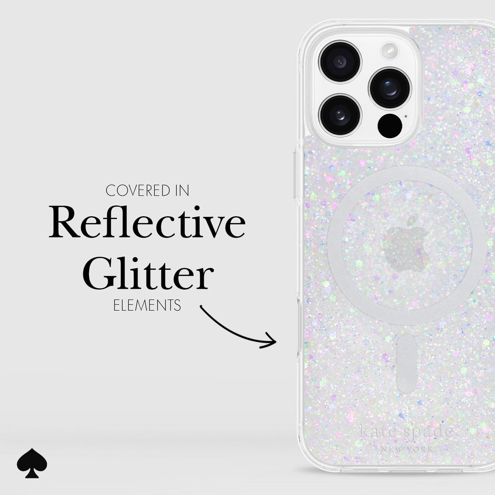 Custodia Ring Glitter Compatibile con Magsafe per iPhone 16 Pro Max - La Casa de las Carcasas Custodia Ring Glitter Compatibile con Magsafe per iPhone 16 Pro Max - La Casa de las Carcasas