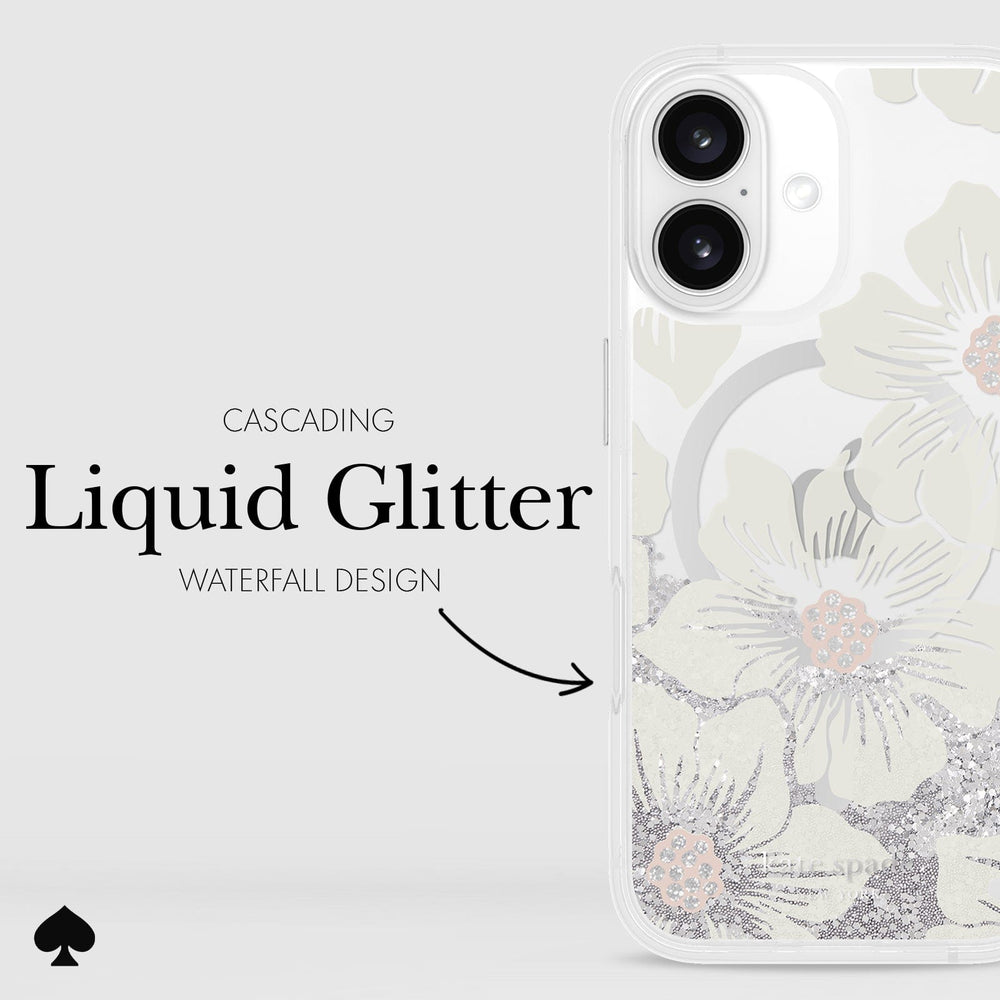 CASCADING LIQUID GLITTER WATERFALL DESIGN
