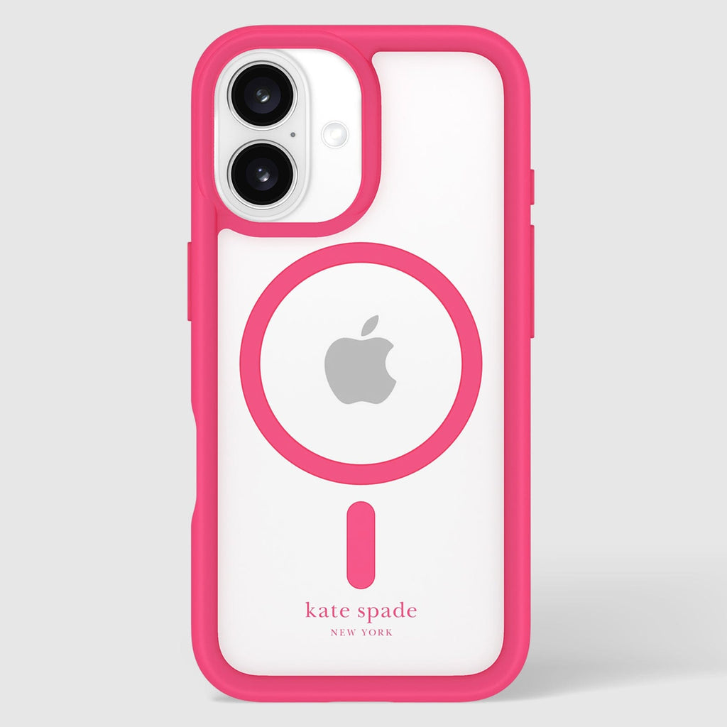kate spade new york Ultra Protective Pom Pom Pink MagSafe - iPhone 16