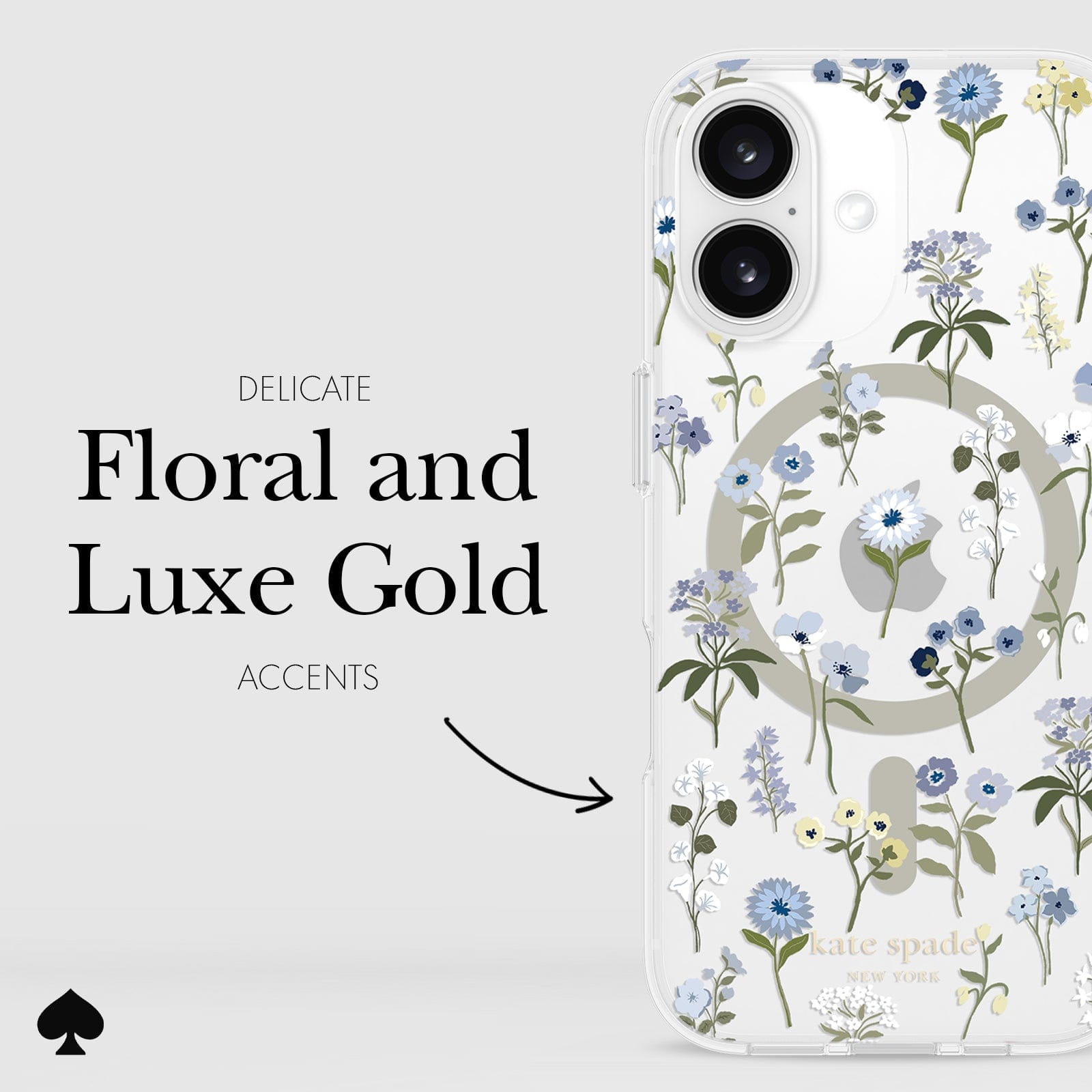 DELICATE FLORAL AND LUXE GOLD ACCENTS