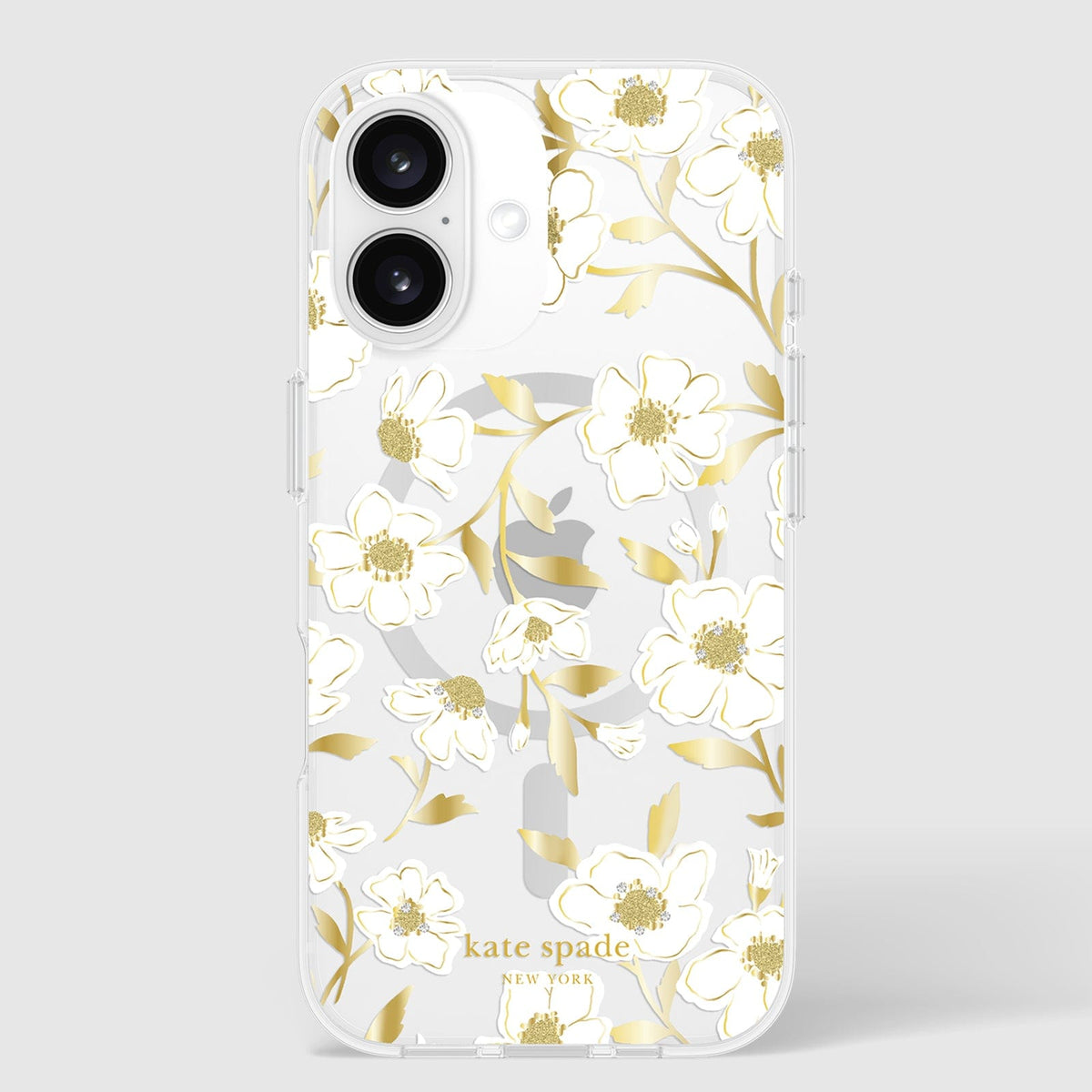 katespade iPhone16ProMaxケース フラワー MagSafe kate spade new york Flowerbed Blue MagSafe - iPhone 16 Pro