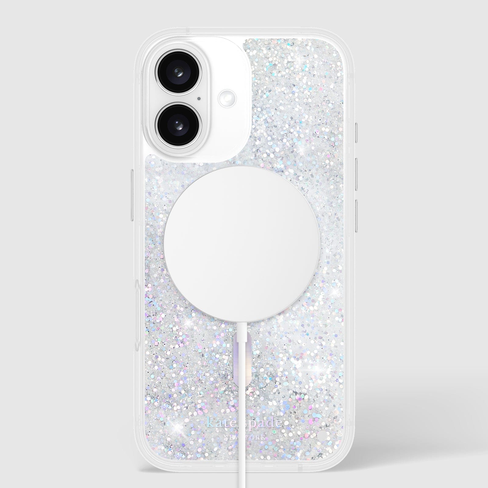 kate spade new york Liquid Glitter Opal Iridescent MagSafe - iPhone 16