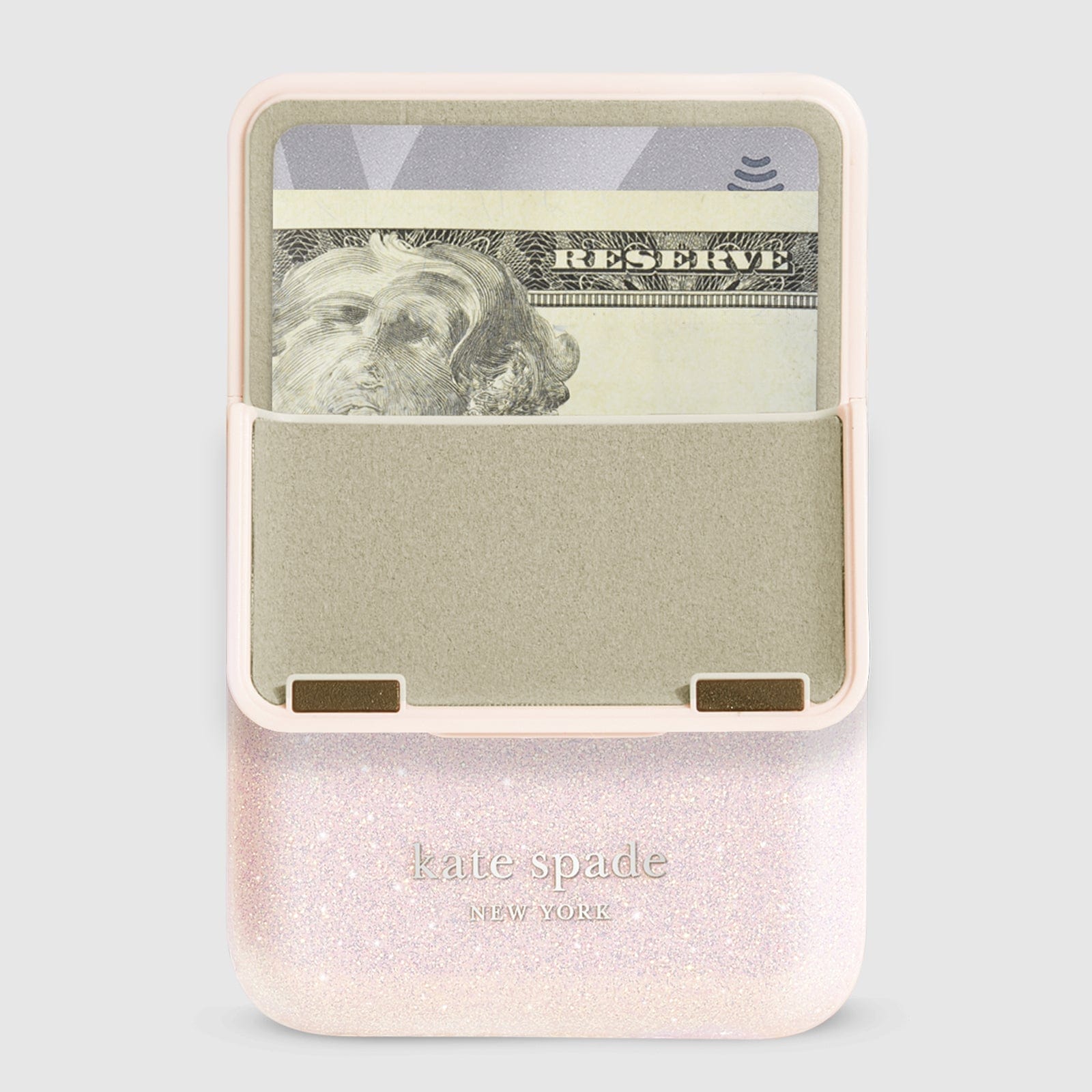 kate spade new york That Sparkle Pink MagSafe Flip Wallet