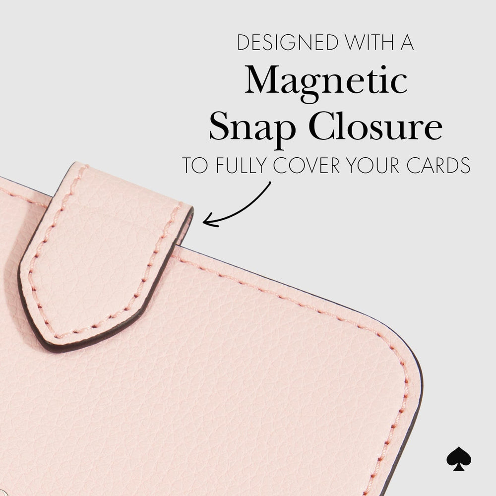 Kate Spade New york Morgan Magnetic Wallet - Chalk Pink Kate Spade New york Morgan Magnetic Wallet - Chalk Pink