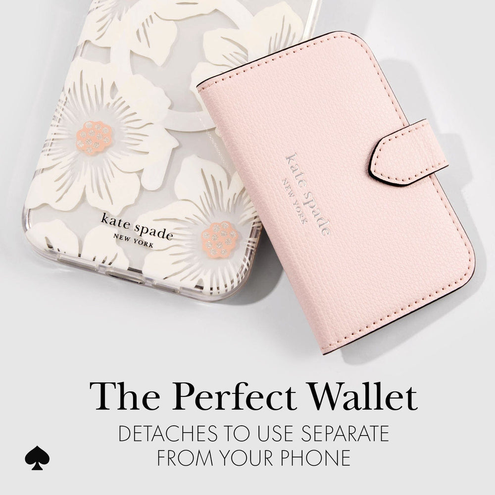 Kate Spade New york Morgan Magnetic Wallet - Chalk Pink Kate Spade New york Morgan Magnetic Wallet - Chalk Pink