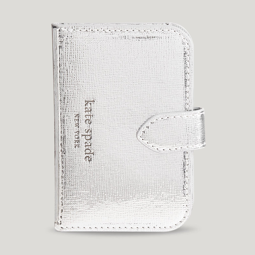 kate spade new york Metallic Silver Morgan MagSafe Wallet