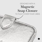 kate spade new york Metallic Silver Morgan MagSafe Wallet