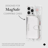 kate spade new york Metallic Silver Morgan MagSafe Wallet