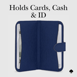 holds cards, cash, and ID