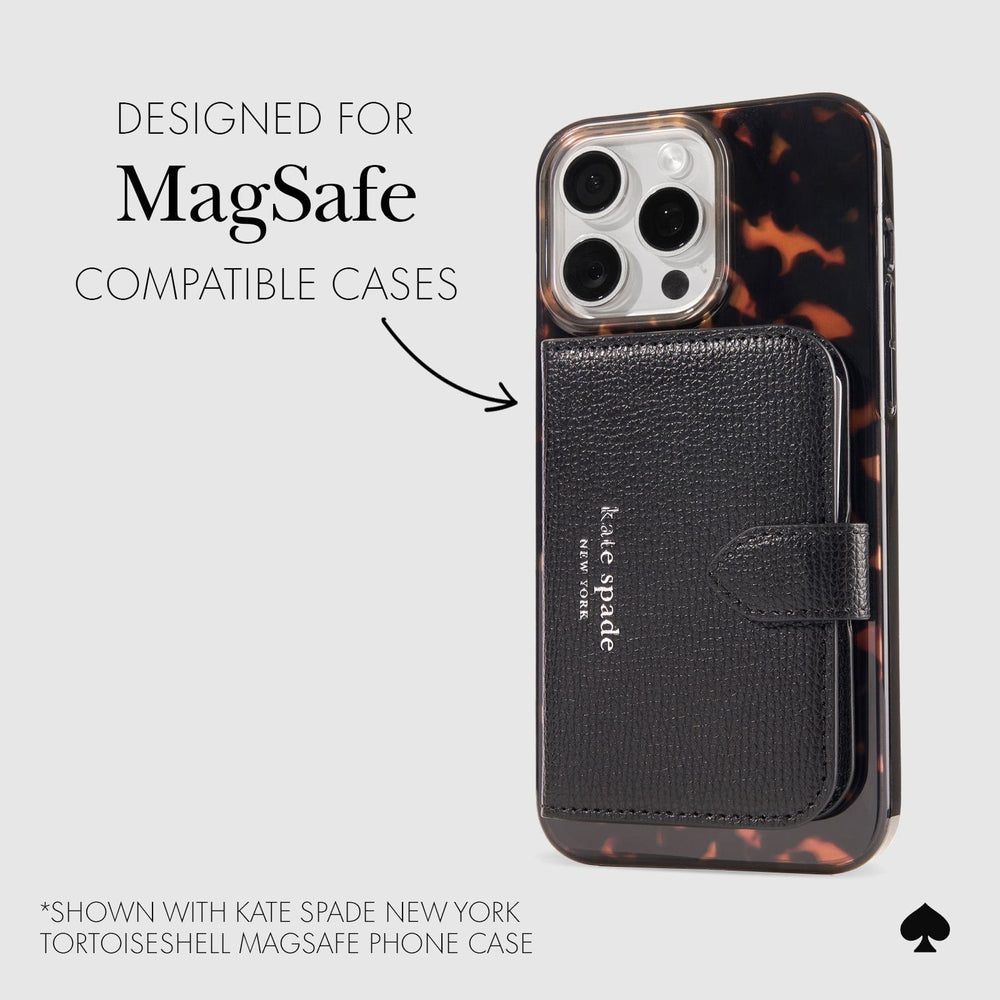 kate spade new york Black Morgan MagSafe Wallet