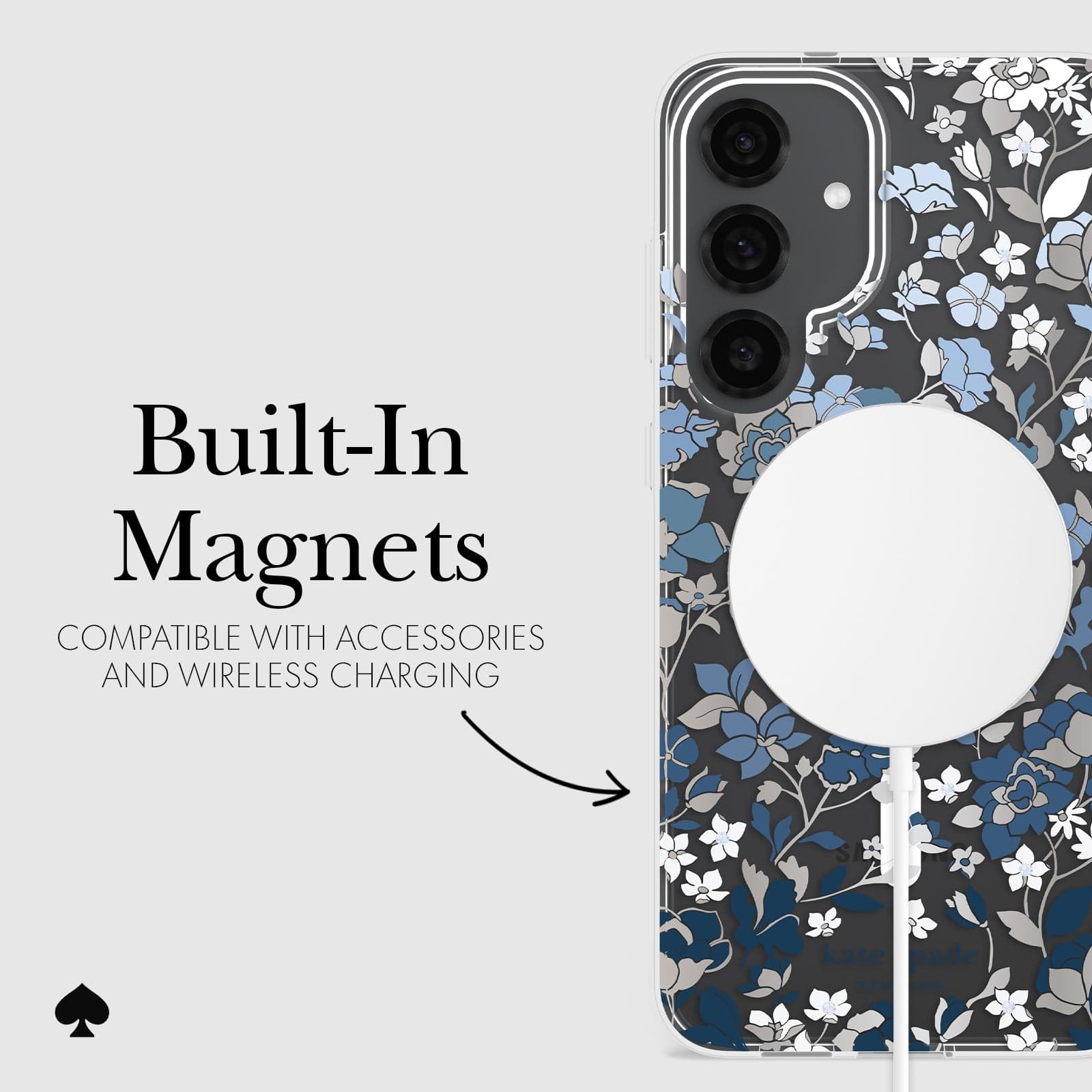 kate spade new york Flowerbed Blue - Galaxy S25+