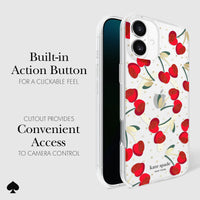 kate spade new york Cherry Dot MagSafe - iPhone 16 Plus