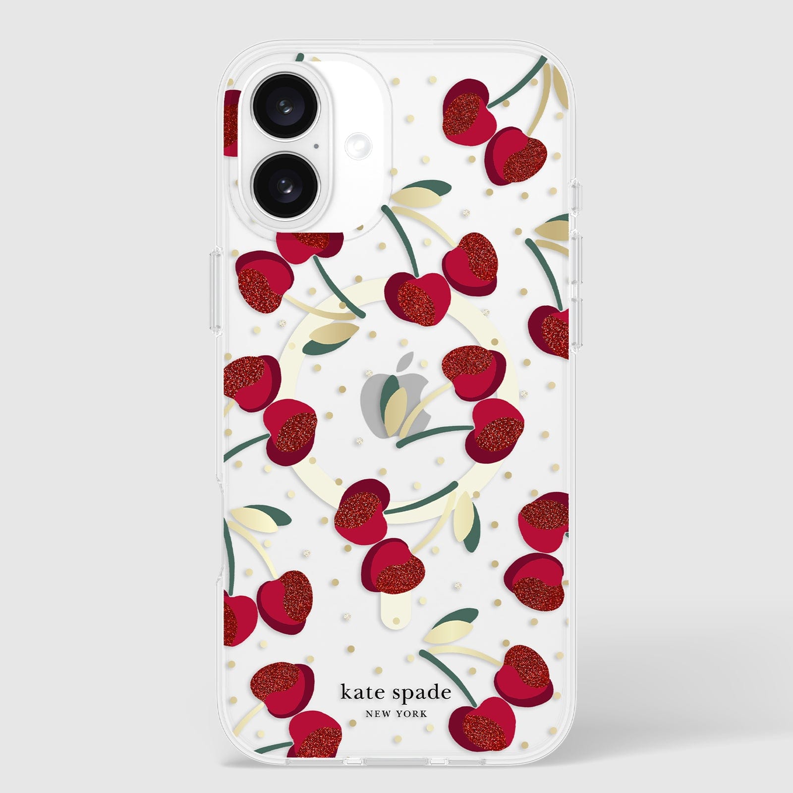 kate spade new york Cherry Dot MagSafe - iPhone 16 Plus