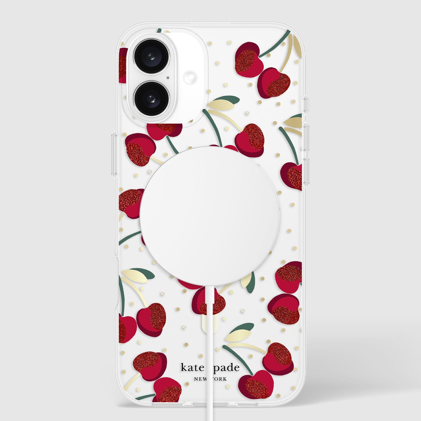 kate spade new york Cherry Dot MagSafe - iPhone 16 Plus