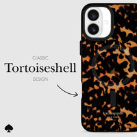 kate spade new york Tortoiseshell MagSafe - iPhone 16 Plus