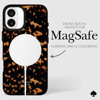 kate spade new york Tortoiseshell MagSafe - iPhone 16 Plus