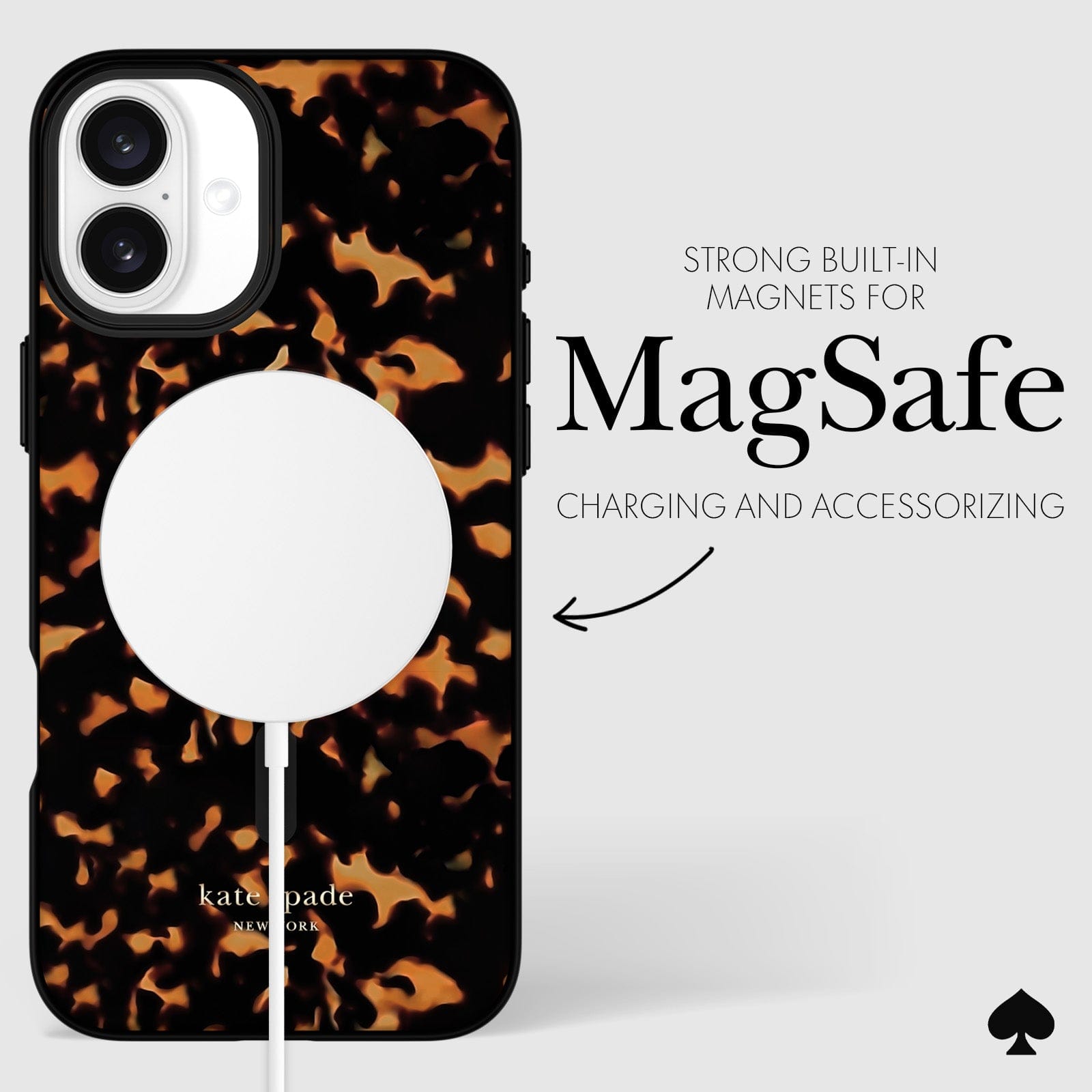 STRONG BUILT-IN MAGNETS FOR MAGSAFE CHARGING AND ACCESSORIZING
