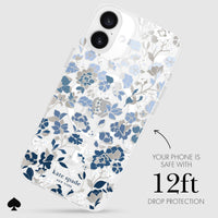 kate spade new york Flowerbed Blue MagSafe - iPhone 16 Plus