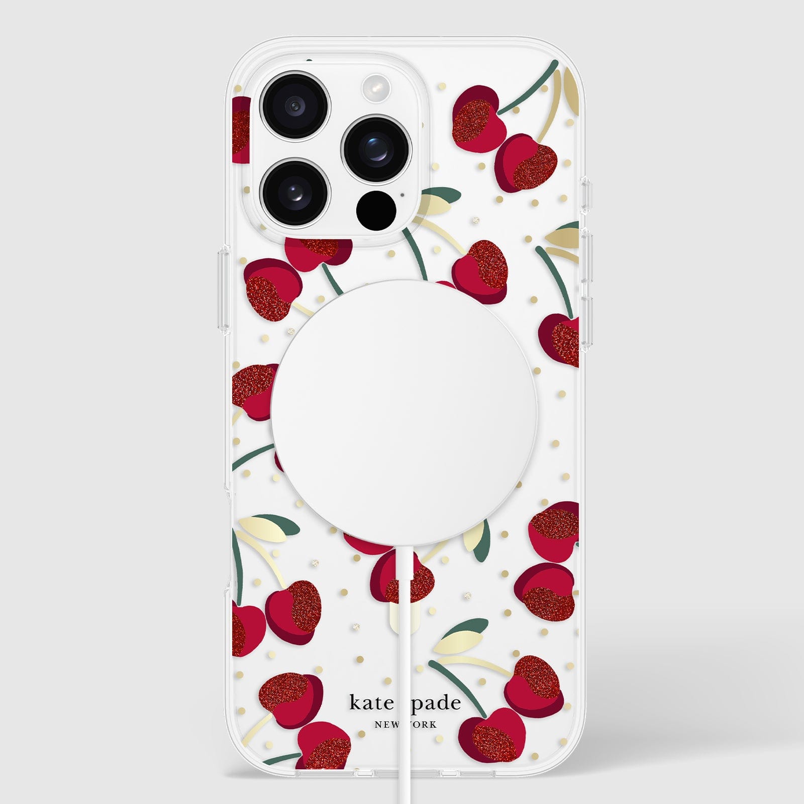 kate spade new york Cherry Dot MagSafe - iPhone 16 Pro Max