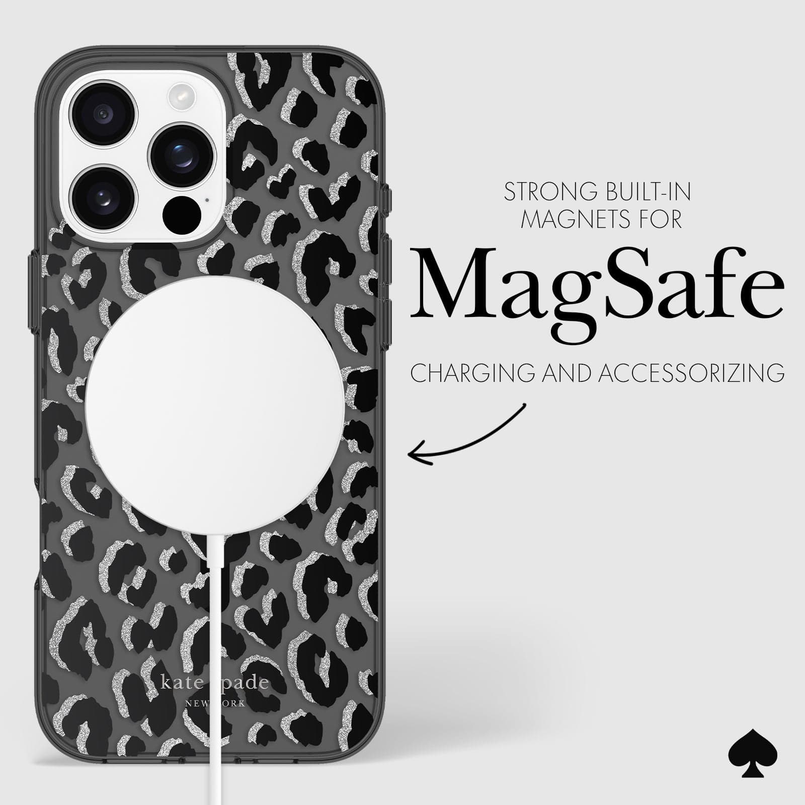 STRONG BUILT-IN MAGNETS FOR MAGSAFE CHARGING AND ACCESSORIZING
