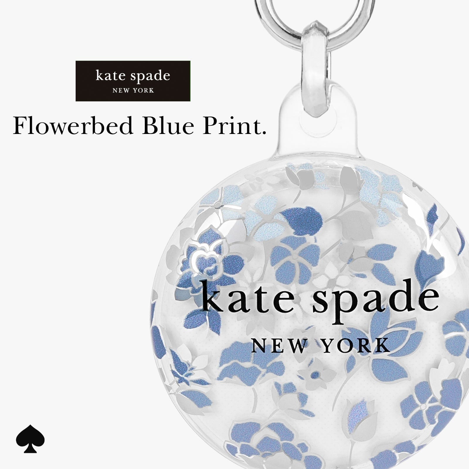 kate spade new york Flowerbed Blue AirTag Case