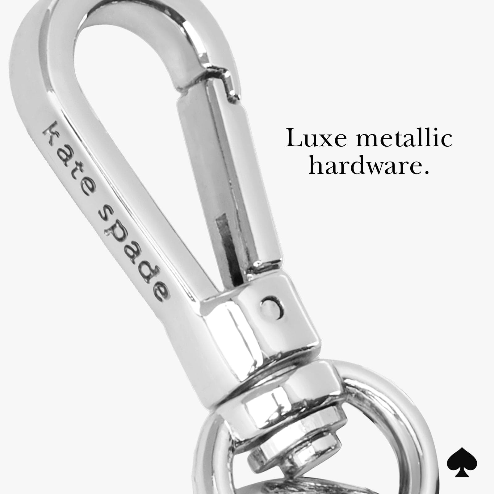 Luxe metallic hardware