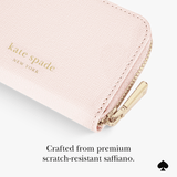 Crafted from premium scratch-resistant saffiano